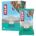 Cool Mint Chocolate Caffeinated Energy Bars - 10 Pack