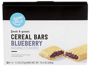 Happy Belly Blueberry Fruit & Grain Bars, 8 Count