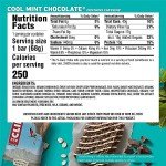Cool Mint Chocolate Caffeinated Energy Bars - 10 Pack