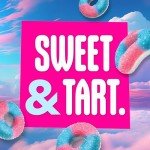 SweeTARTS Halos Candy - Blue Punch & Strawberries