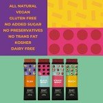 Zest Delites Vegan Fruit Snack Strips - 36 Pack