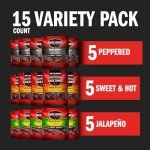 Jack Link's Beef Jerky Bold Variety Pack - 15 Count
