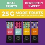 Zest Delites Vegan Fruit Snack Strips - 36 Pack