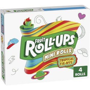 Tropical Tie-Dye Fruit Roll-Ups 4-Pack