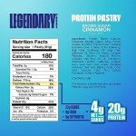 Legendary Foods Keto Protein Pastry Bars - 10 Pack