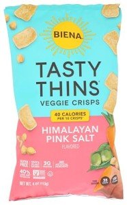 Biena Crisps Sea Salt Tasty Snack Thins 4oz