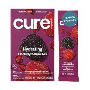 Cure Hydration Berry Pomegranate Electrolyte Drink Mix