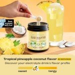 Sugar-Free Tropical Electrolyte Powder for Gamers
