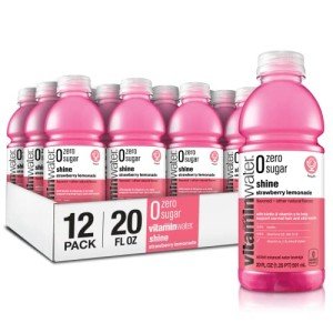 Vitaminwater Zero Sugar Strawberry Lemonade, 12 Pack