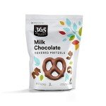 Whole Foods Milk Chocolate Pretzels, 5 Ounce