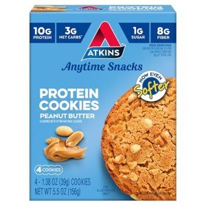 Atkins Peanut Butter Protein Cookies - Keto Snack