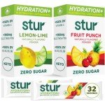 Stur Electrolyte Hydration Powder Variety Pack (32 Packets)
