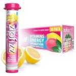 Zipfizz Pink Lemonade Energy Drink Powder, 20 Pack