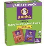 Annie's Organic Berry & Strawberry Fruit Snacks 42 Count