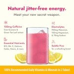 Zipfizz Pink Lemonade Energy Drink Powder, 20 Pack