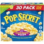 Movie Theater Butter Popcorn, 30 Snack Bags