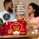 Gourmet Movie Night Popcorn Gift Set for Moms