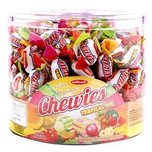 Tropical Fruit Chewies Candy for Gamers, 28.2 oz