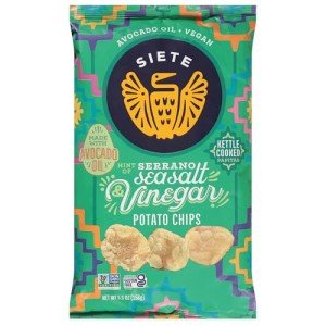 Siete Sea Salt & Vinegar Potato Chips 5.5 OZ