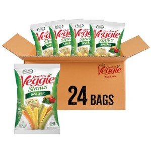 Garden Veggie Straws - Sea Salt Snack Size