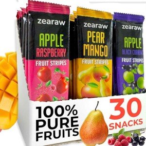 ZEARAW Organic Fruity Vegan Snack Variety Pack