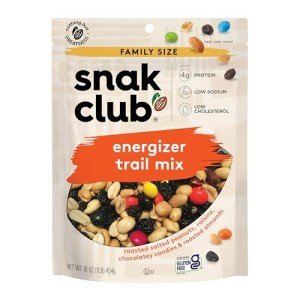 Energizer Trail Mix: Peanuts, Raisins & Chocolate