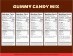 Gummy Candy Mix - Sweet & Sour 2 lb Bag