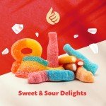 Gummy Candy Mix - Sweet & Sour 2 lb Bag