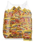 Mini Haribo Gummy Bears Bulk - 50 Snack Bags