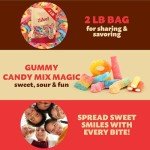 Gummy Candy Mix - Sweet & Sour 2 lb Bag
