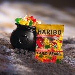 Mini Haribo Gummy Bears Bulk - 50 Snack Bags
