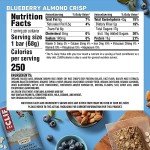Blueberry Almond Crisp Energy Bars (10 Pack)