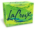 Lime LaCroix Sparkling Water, 12 Pack
