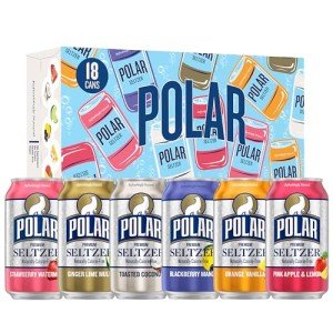 Polar Seltzer Variety Pack - 18 Cans