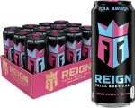 Reign Sour Gummy Worms Energy Drink - 12 Pack