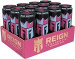 Reign Sour Gummy Worms Energy Drink - 12 Pack