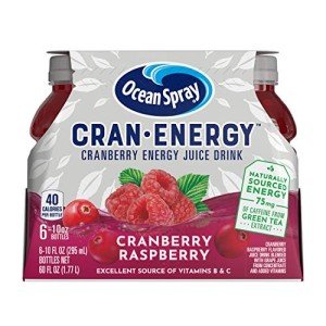 Cran-Energy Cranberry Raspberry Juice - 6 Pack