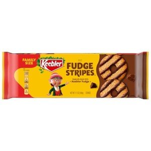Keebler Fudge Stripes Cookies Family Size 17.3 Oz