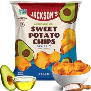 Jackson’s Sea Salt Sweet Potato Chips - 15 Pack