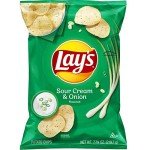 Lay's Sour Cream & Onion Snacks, 7.75 Oz