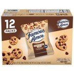 Famous Amos Classic Chocolate Chip Cookies, 12-Pack