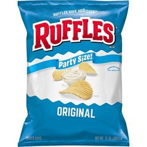 Ruffles Cheddar Cheese Potato Chips Party Size
