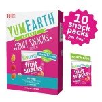 YumEarth Organic Tropical Fruit Snacks - Pack of 10