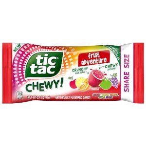Tic Tac Chewy Fruit Adventure Snack Pack