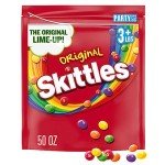 SKITTLES Original Summer Chewy Candy, 50 Oz
