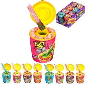 Juicy Drop Gummy Dip ‘N Stix – 8 Pack
