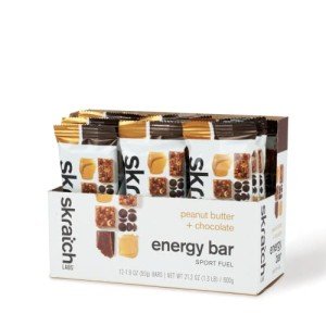 Skratch Labs Peanut Butter Chocolate Energy Bars - 12 Pack