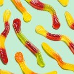 Black Forest Fruit Juice Gummy Worms - 10 oz