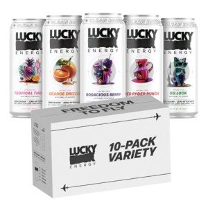 Lucky Energy Sugar Free Energy Drink Variety Pack