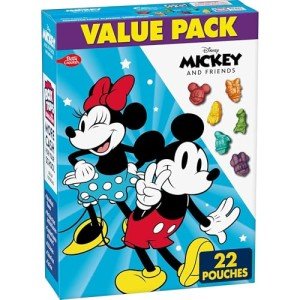 Mickey and Friends Gluten-Free Fruit Snacks, 22 Ct